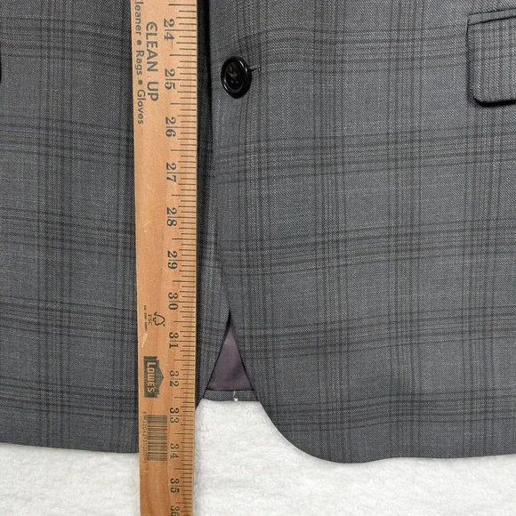 Lauren Ralph Lauren Suit Jacket Mens 50L Glen Plaid Blazer Ultraflex Stretch - Picture 7 of 11